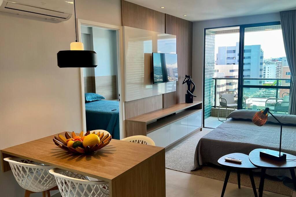 Smart Stay 1103 | Piscina | Academia | Ar Na Sala Maceió Exteriör bild