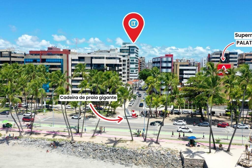 Smart Stay 1103 | Piscina | Academia | Ar Na Sala Maceió Exteriör bild